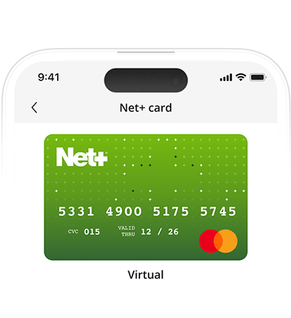 What are the Net+ Prepaid Mastercard® fees?