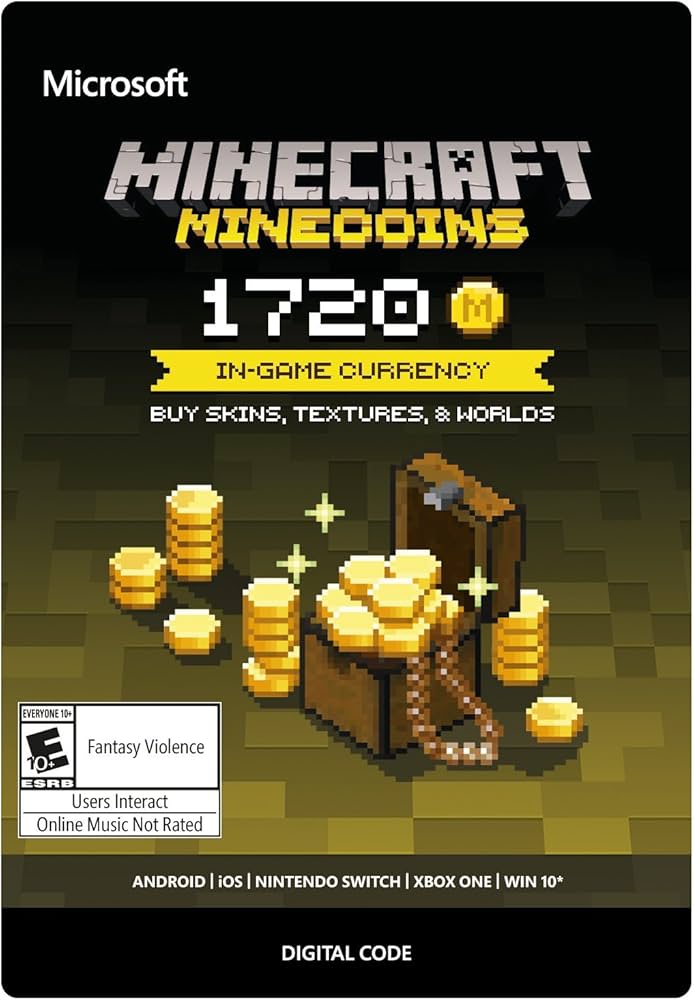 Minecraft Minecoins (Digital Download) - JB Hi-Fi