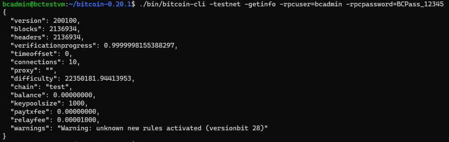 Setting Up a Full Testnet Bitcoin Node (Ubuntu ) + First Transactions