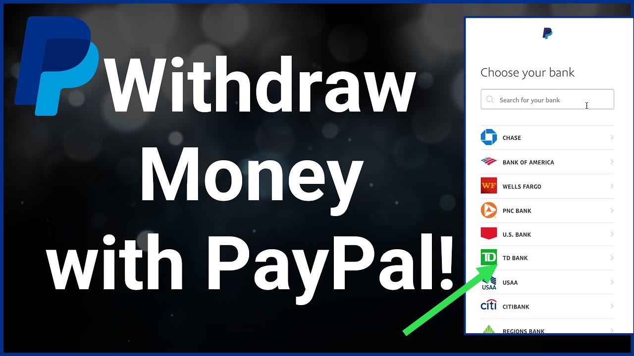 How do I withdraw money from my PayPal account? | PayPal AU