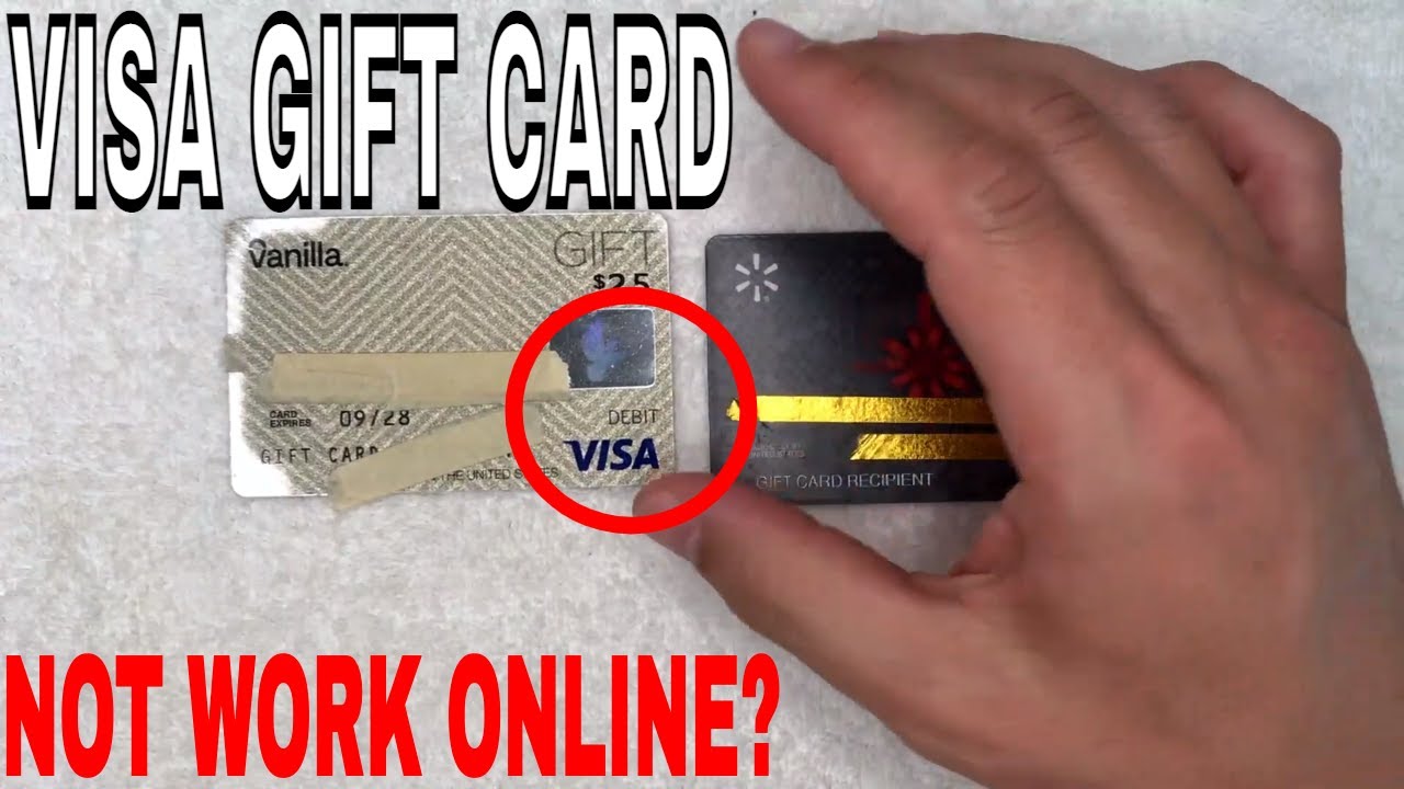 How To Register Your Vanilla Visa | GiftCardGranny