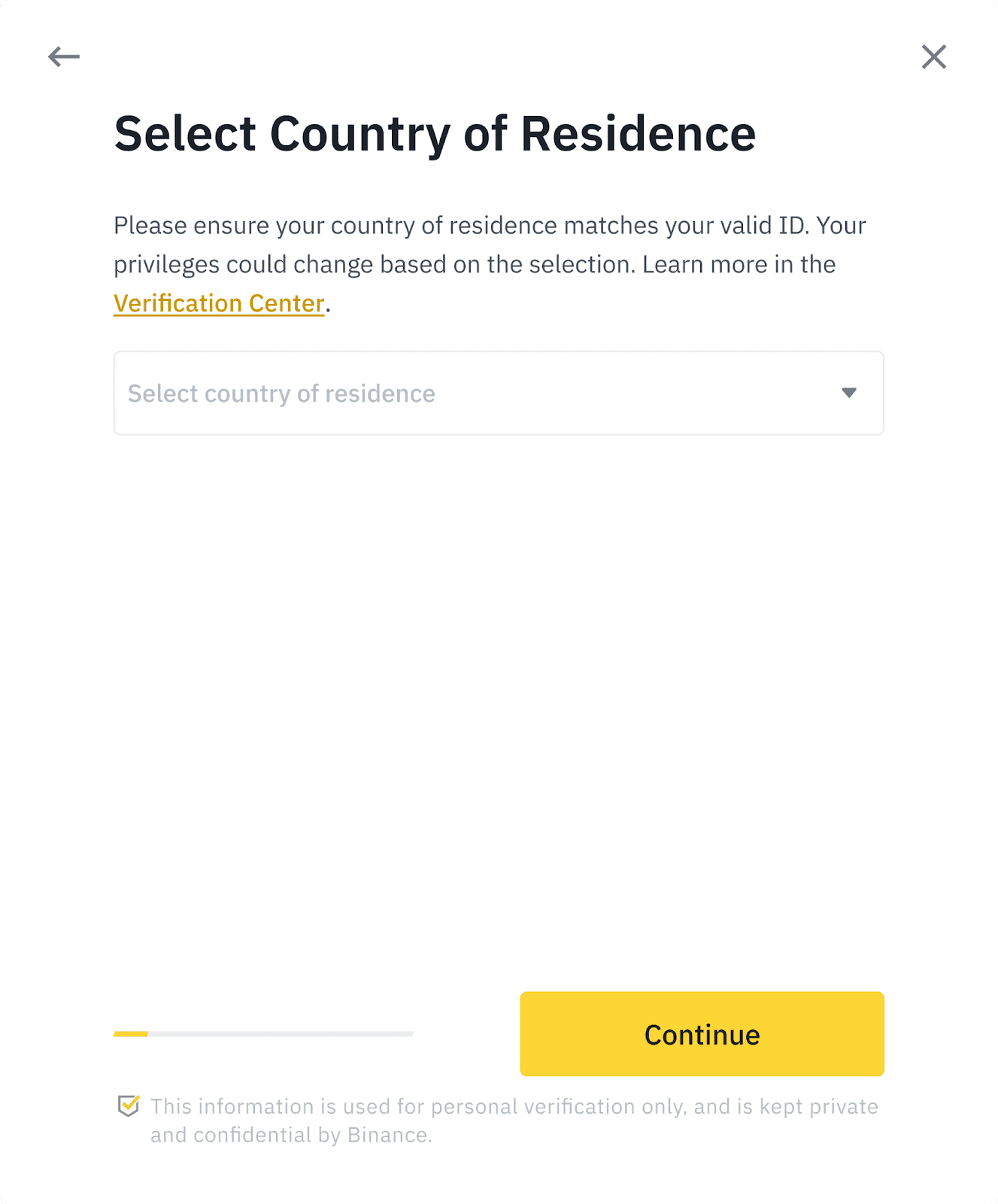 Binance KYC & Change Binance Account Country - Tutorial