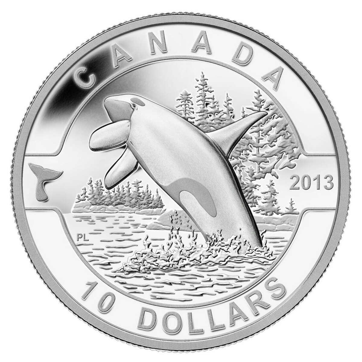 Silver Killer Whale | Buy Online at Lear Capital