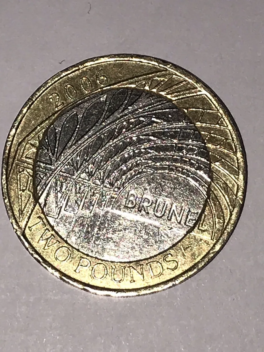 Isambard Kingdom Brunel UK £2 Coin : The Man