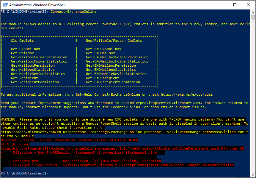 How to Connect to Exchange Online using PowerShell? - SharePoint Diary