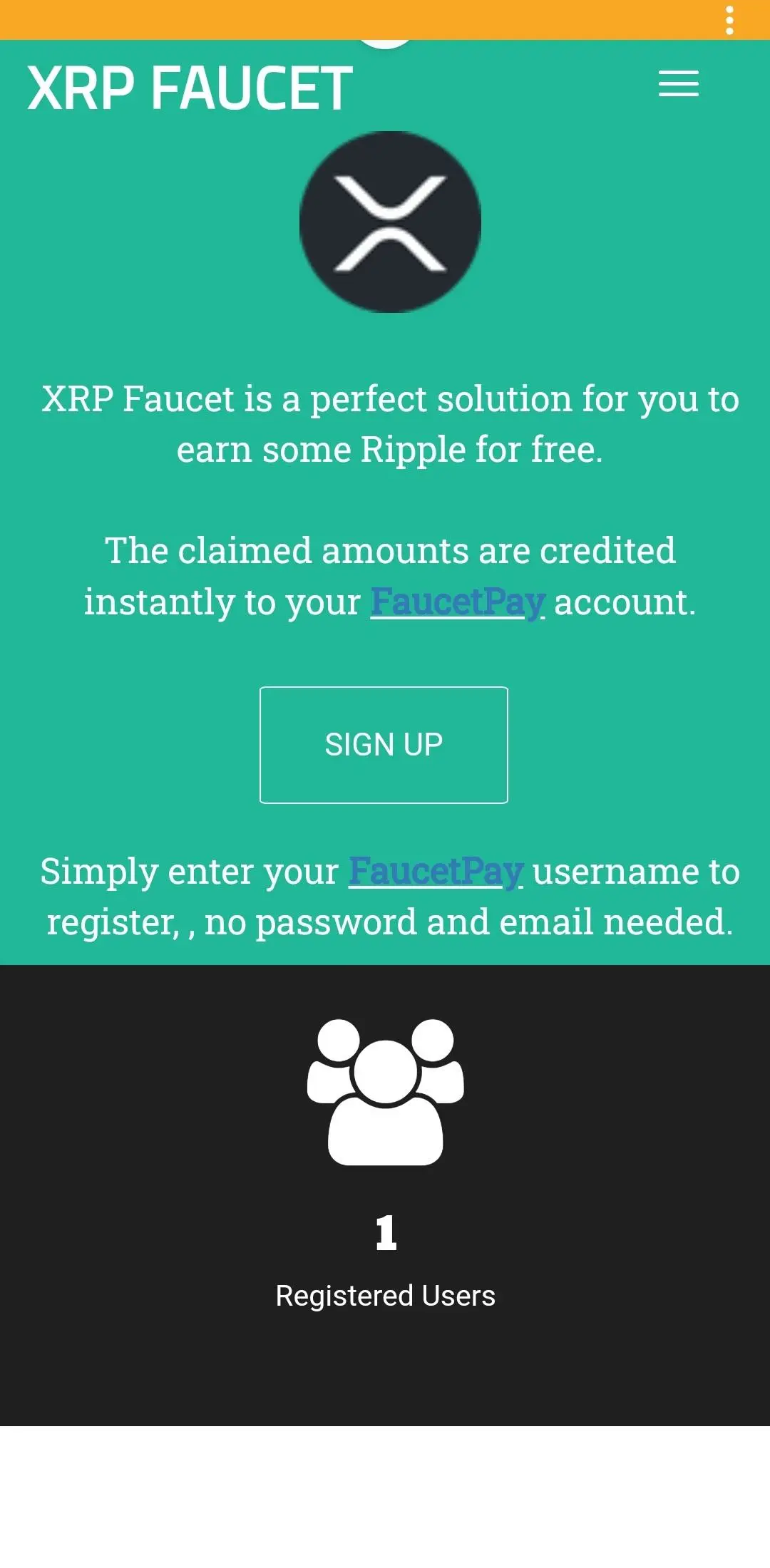 Free Ripple (XRP) Faucet - Claim Free XRP | BitPaye