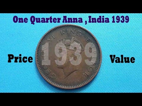 ¼ Anna - George VI - India - British – Numista