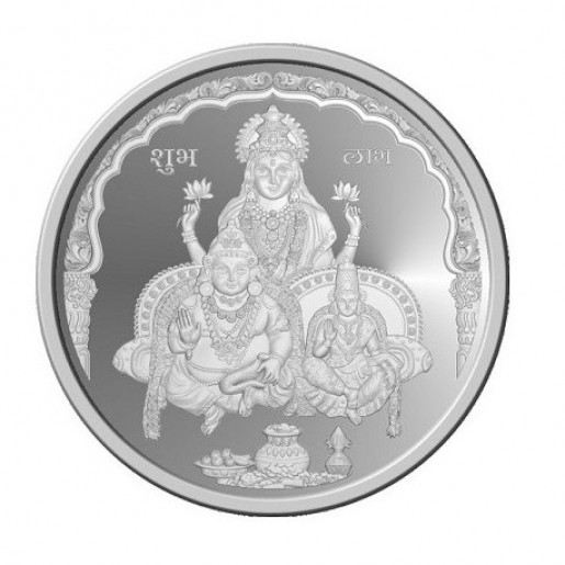 Sterling Silver Hallmarked Lakshmi / Kamakshi Deepak (Diya)