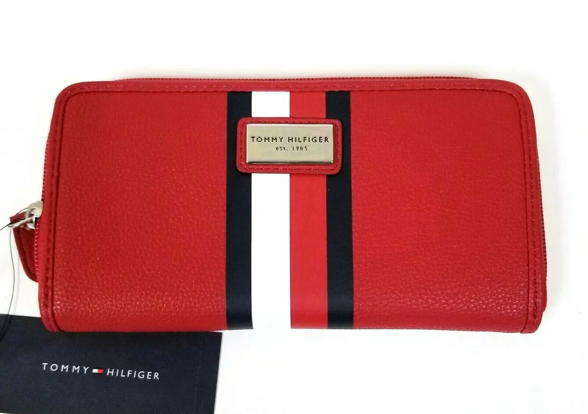 Tommy Hilfiger Men's Leather Orson RFID Bifold Wallet with Removable Passcase