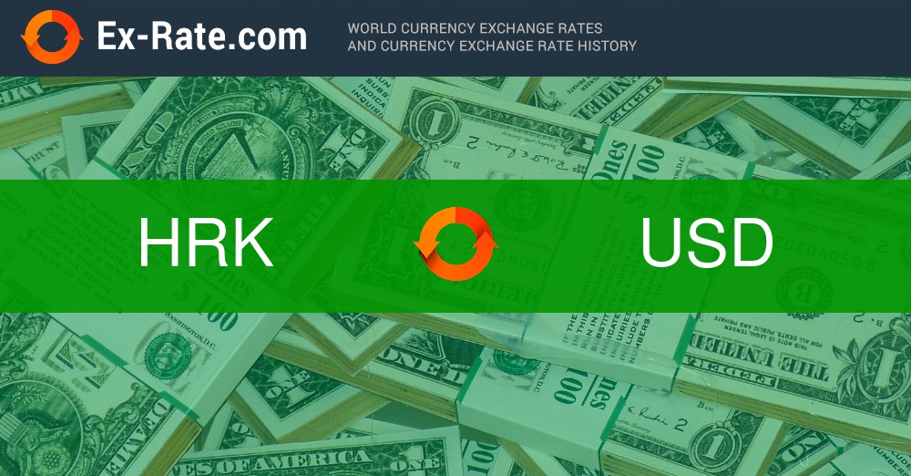 Convert HRK to USD