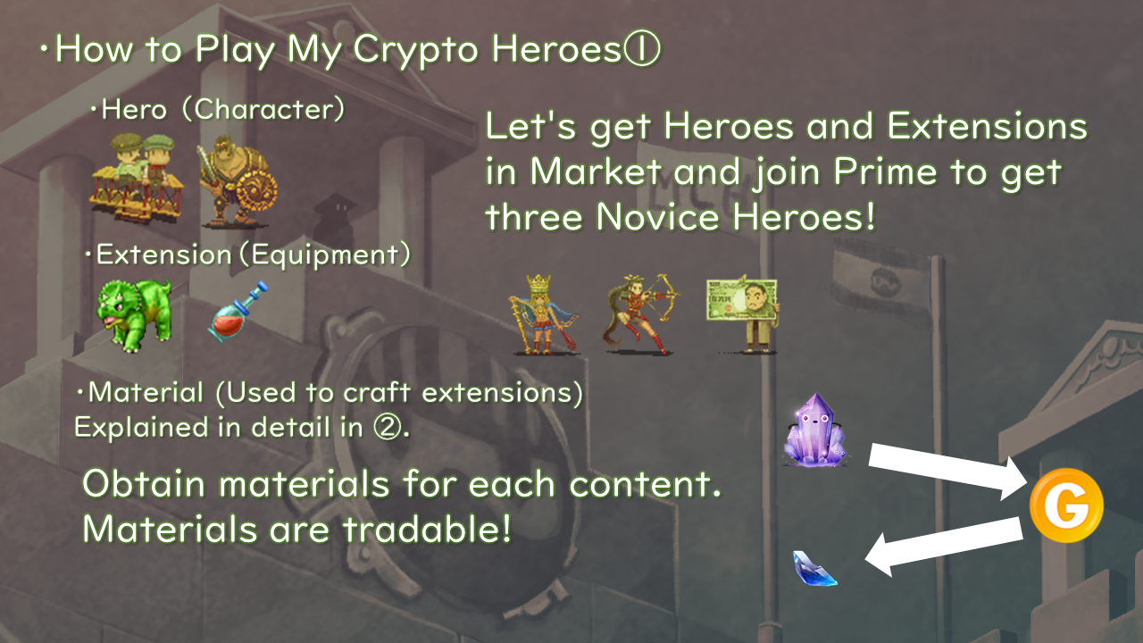 My Crypto Heroes Starts Presale & Airdrop - cryptolove.fun - P2E NFT Games Portal