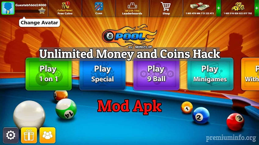 8 Ball Pool Unlimited Coins APK Download for Android - Latest Version