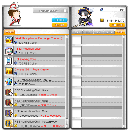 KMS ver. – MapleStory Rise: 3rd Update – Yum Yum Island! | Orange Mushroom's Blog