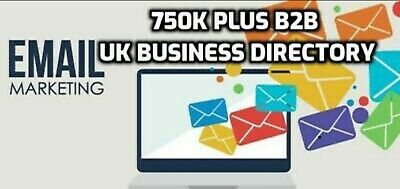 UK Business Email Address, Email List, Lead and Contacts Database