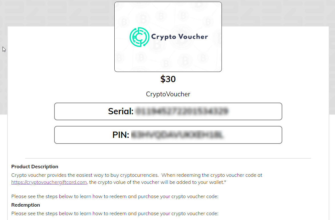 Crypto Voucher Review: How To Redeem Crypto Voucher | Baxity