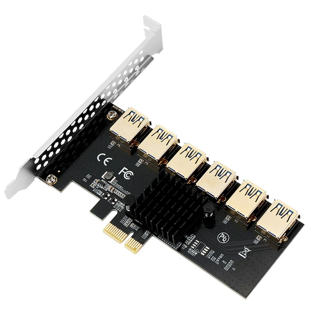 PCIe riser card for the 2nd power supply PE