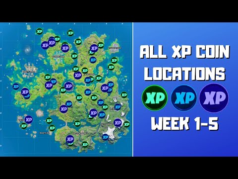 Fortnite: Where To Find All XP Coins - Chapter 2 Season 4 Week 1