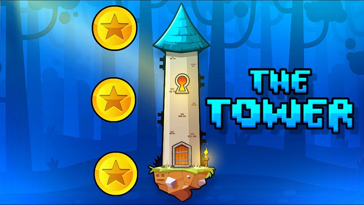 Where to Find All Blue Coin in the Tower in Geometry Dash