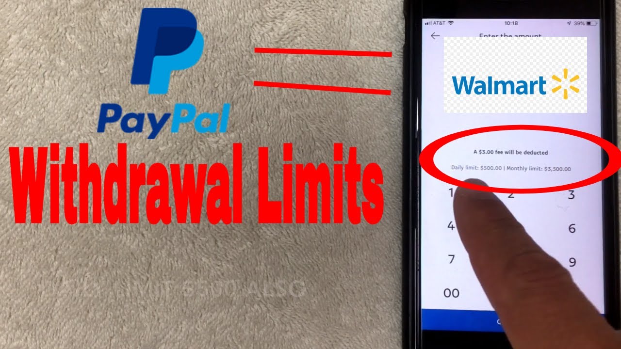 PayPal Cash In and PayPal Cash Out At Walmart