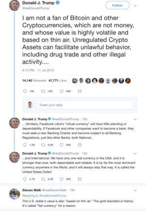 Donald Trump is “Not a Fan” of Bitcoin and Crypto, Citing High Volatility - cryptolove.fun