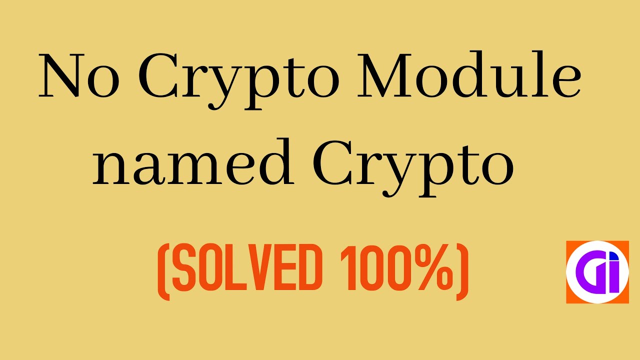 ModuleNotFoundError: No module named ‘Crypto’ – Alan C. Assis