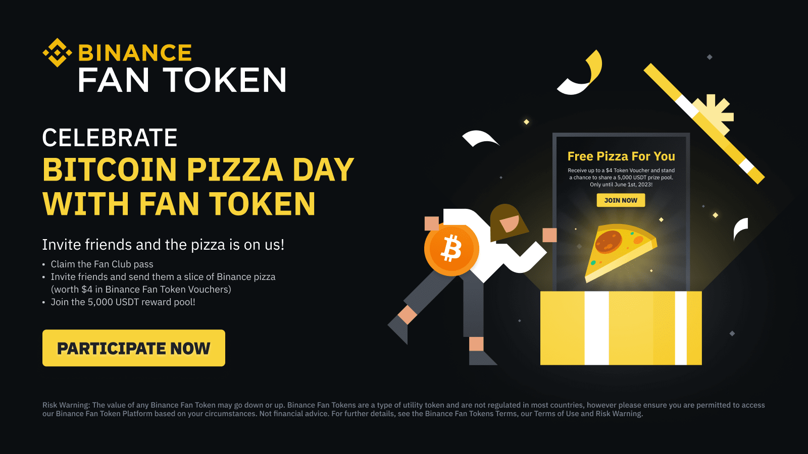 Binance hosts global celebrations in honour of Bitcoin Pizza Day