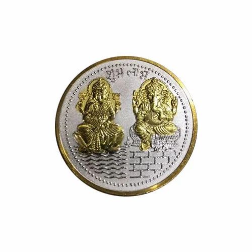 Lakshmi & Ganesh 40 Gms Silver Coin ( Purity) – India Government Mint