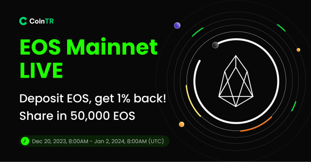 EOS (EOS) Suddenly up 9% as Market Dips, This Might Be Reason