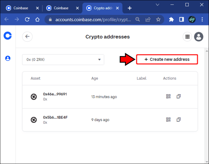 How To Find Your Wallet Addresses in Coinbase