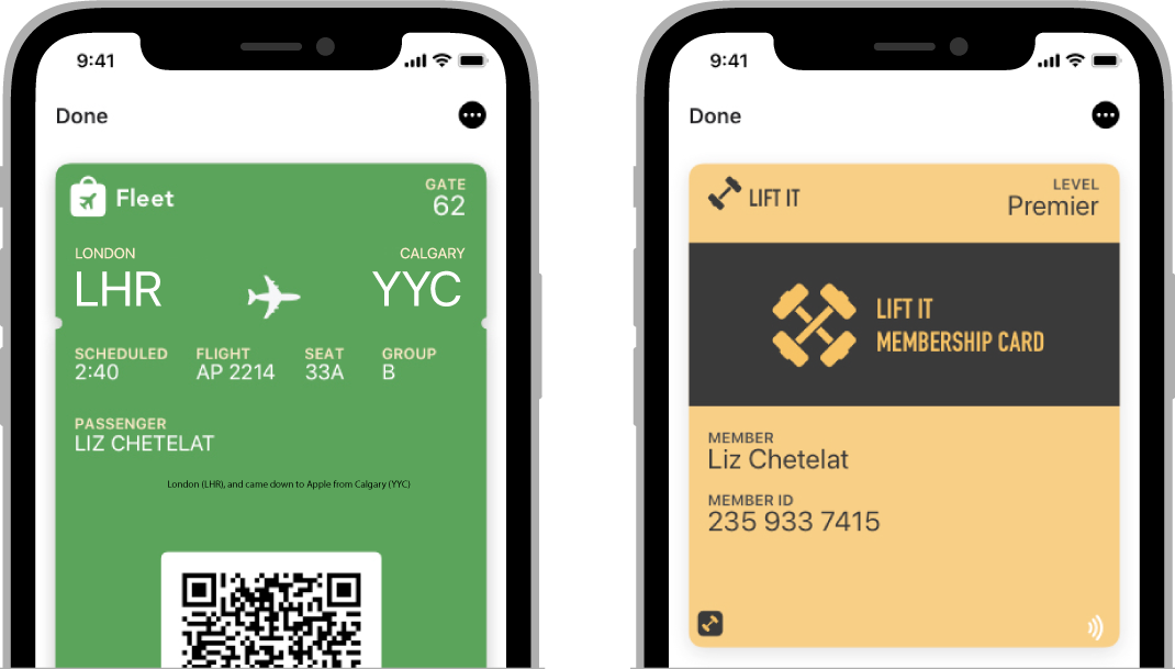 Add a Pass to Apple Wallet (iOS Only)