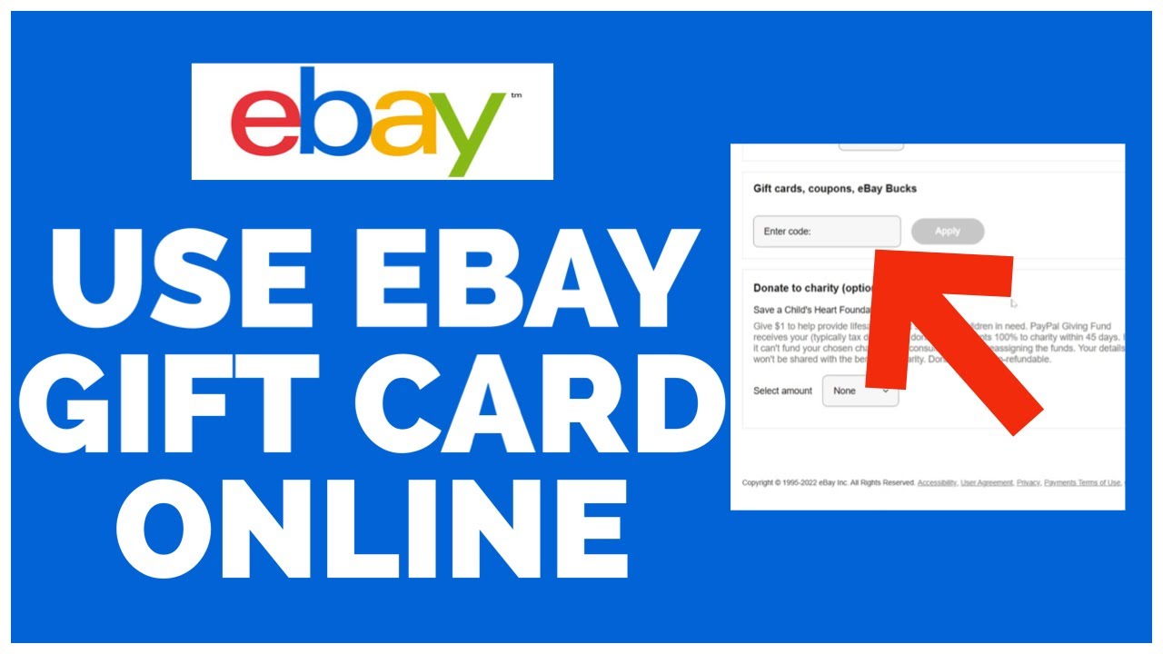 Ebay gift cards and paypal credit? - The eBay Community