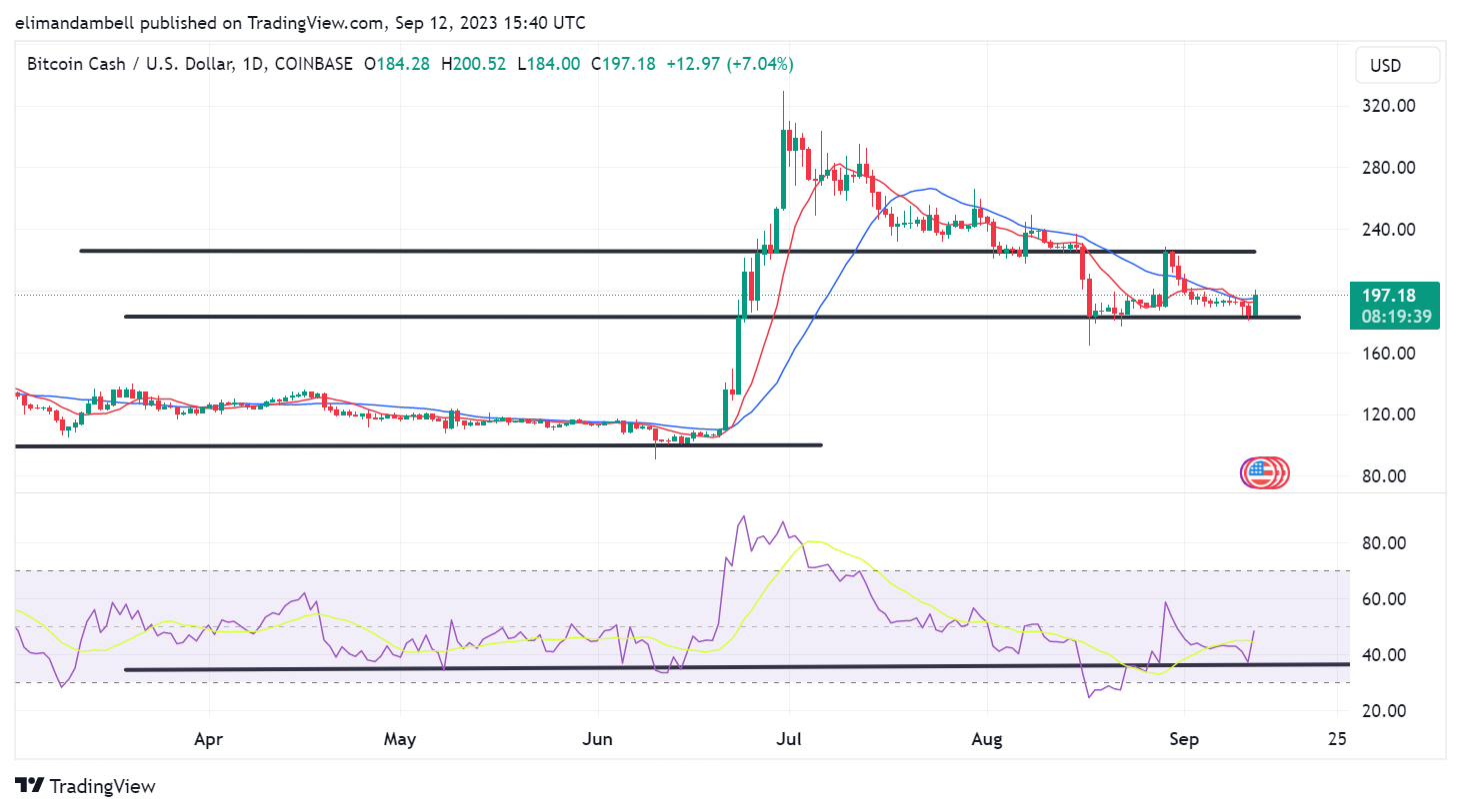 Bitcoin Cash Price