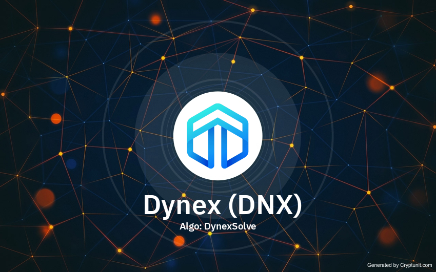 Dynexcoin (DNX) DynexSolve | Mining Pools