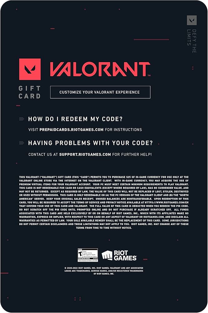 is a riot point card claimed in France on valorant reward would work - Microsoft Community