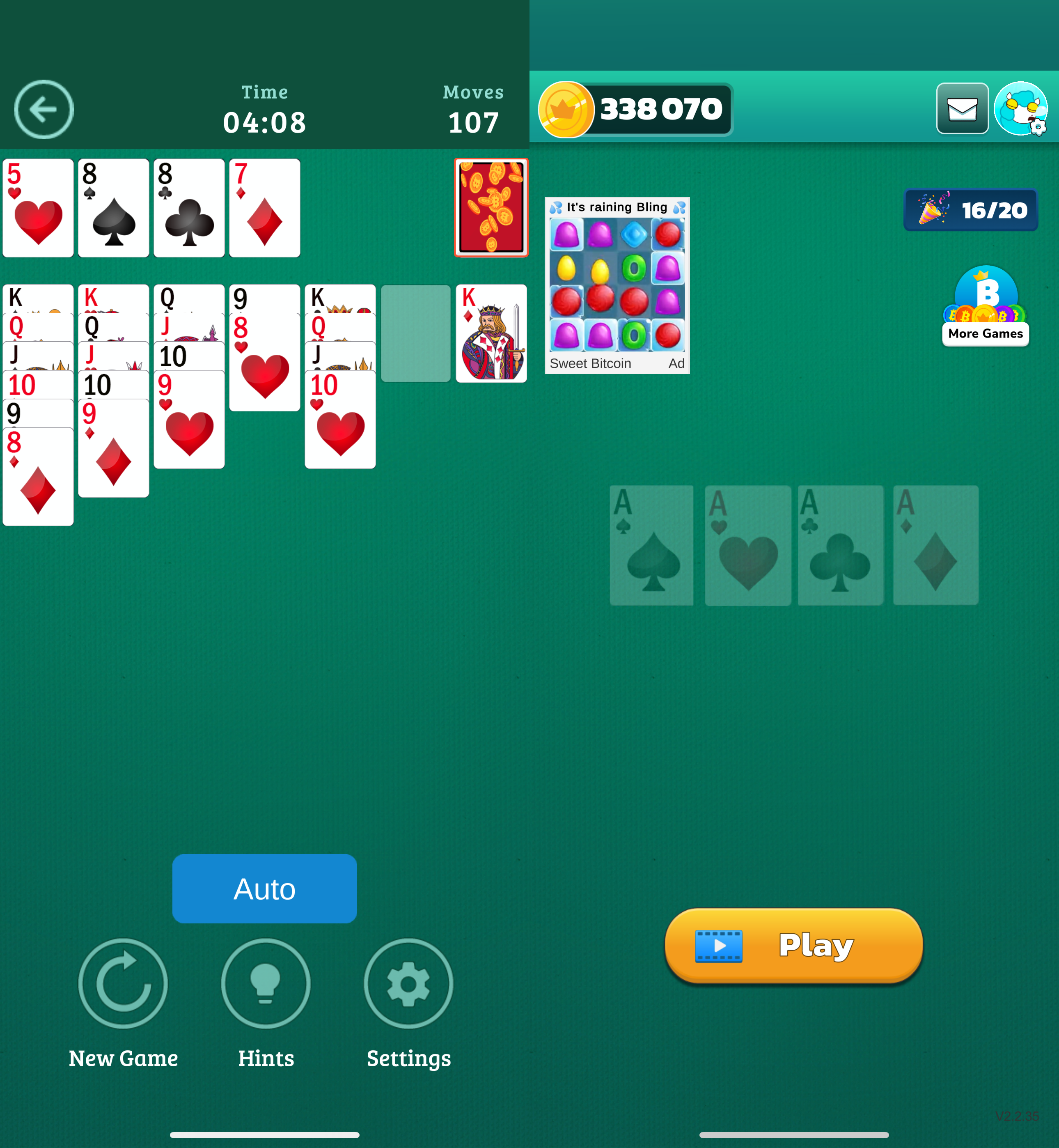 Download Club Bitcoin: Solitaire android on PC