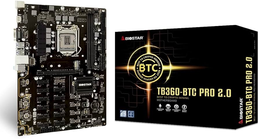 ASRockMine With ASRock H Pro BTC+ Supports up to 13 GPU Mining