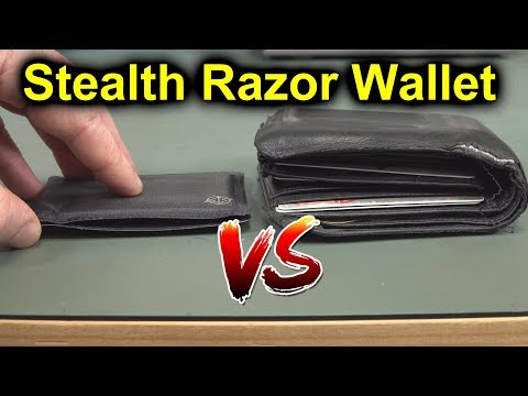 22 Airo Stealth Razor Wallet ideas | wallet, stealth, thinnest wallet