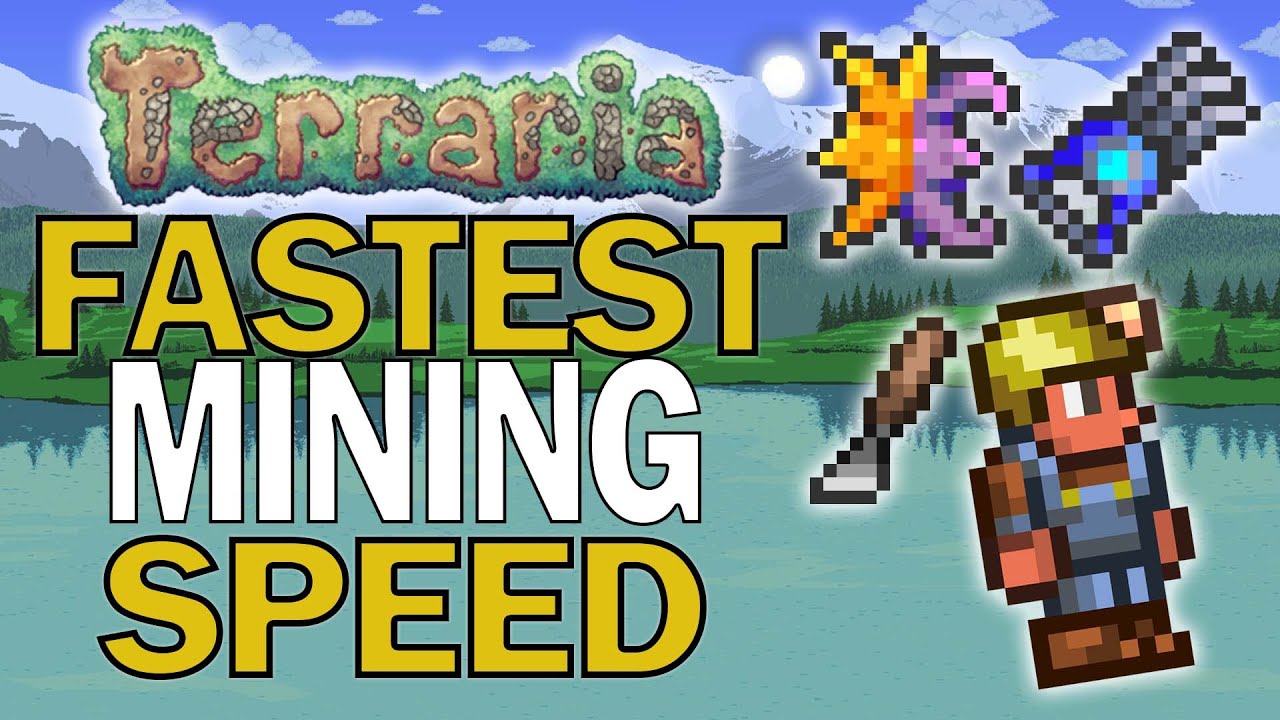 Fastest Mining Speed in Terraria? :: Terraria Discussões gerais