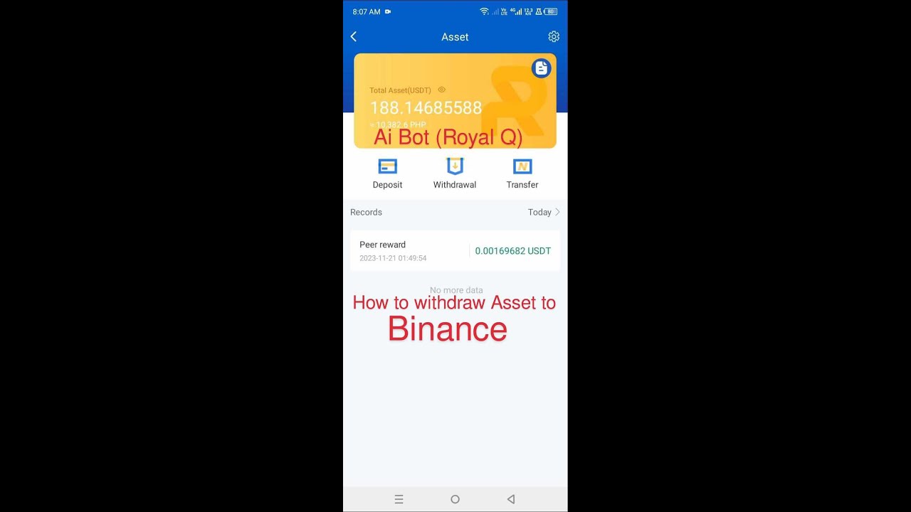 Royal Q binance registration - RoyalQ | Automatic trading Bot