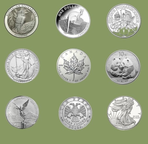 Top 5 Most Sought-After Silver Bullion Coins to Invest In