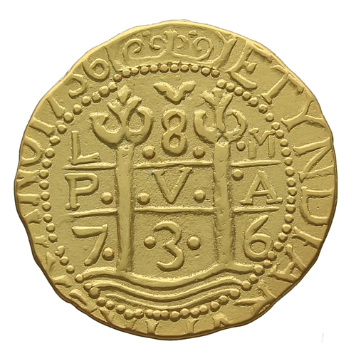 18th Century Spanish Silver Cob Replica Coin Set - Coin Replicas