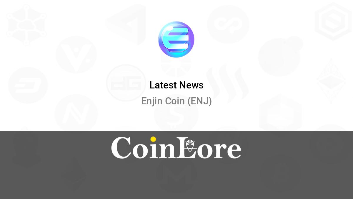 Enjin Coin price today, ENJ to USD live price, marketcap and chart | CoinMarketCap