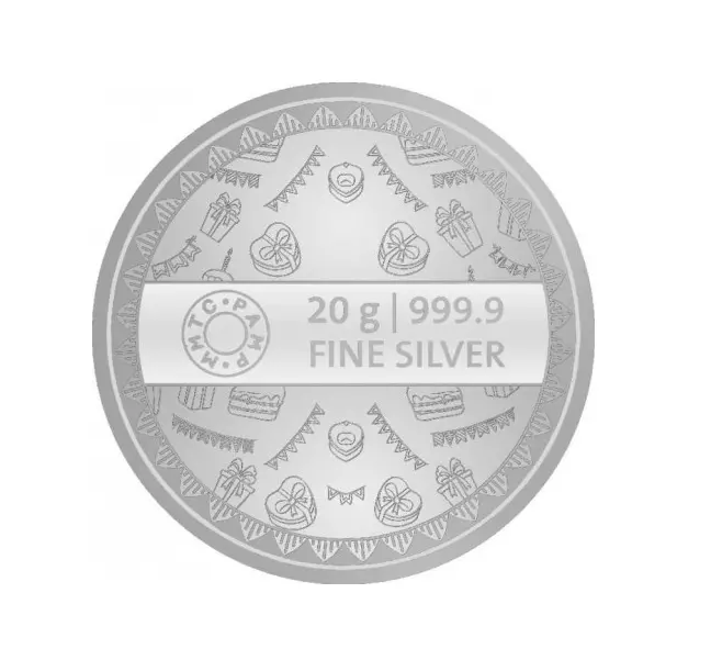 20 Gm Silver Coin, Size: 2 Inch (diameter) at Rs in Mumbai | ID: 