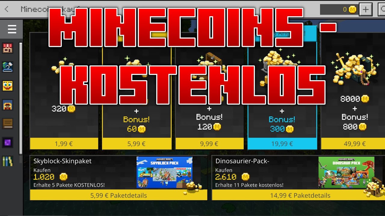 Minecoins/Minecraft/Nintendo Switch/Nintendo