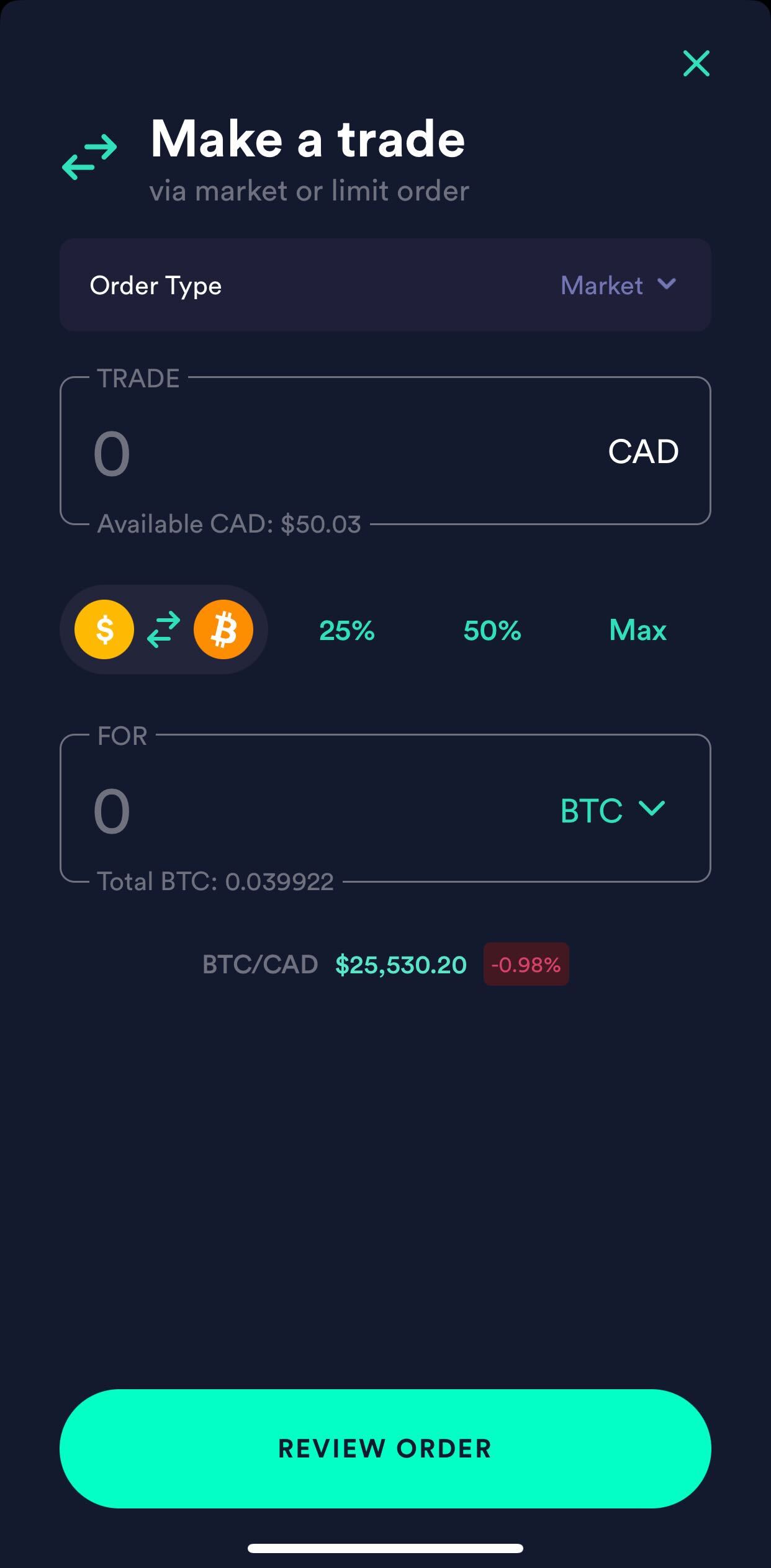 Bitcoin to Canadian Dollar Exchange Rate Chart | Xe