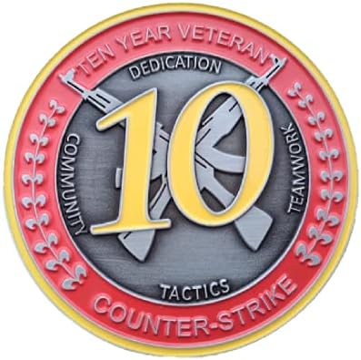 CS:GO Ten Year Veteran Coin - Download Free 3D model by Nikstoun69 [b] - Sketchfab