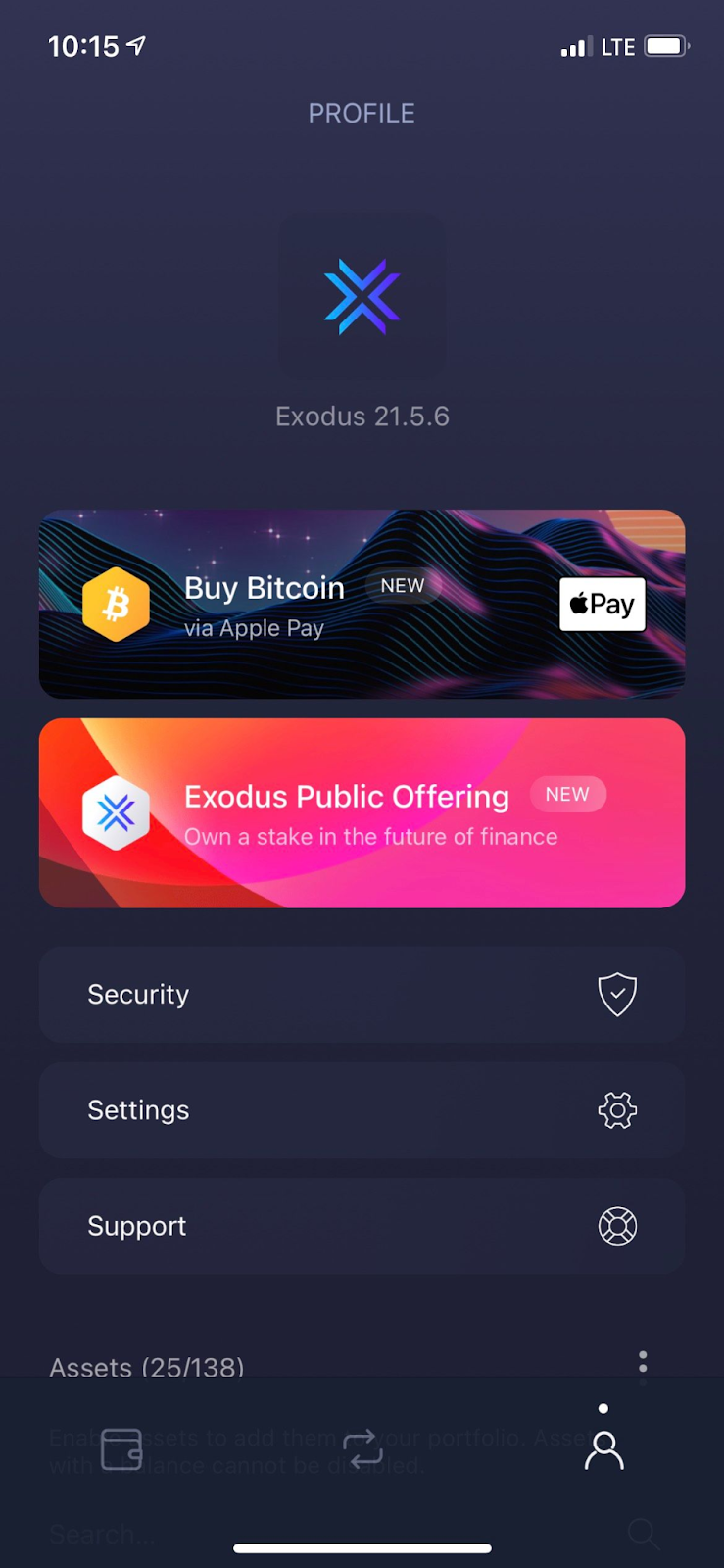 ‎Exodus: Crypto Bitcoin Wallet on the App Store