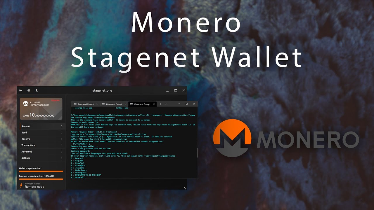 Monero | monero-wallet-cli Commands