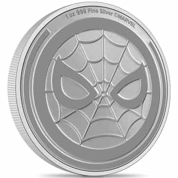 Tuvalu 1 oz Silver $ Australia Marvel Series SPIDERMAN™ BU | European Mint