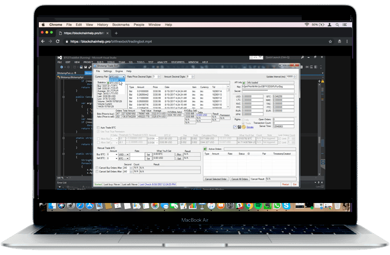 BFH - Web-Frontend for Bitcoin-Trading Bot